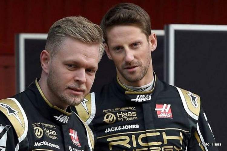 OFICIAL: Haas confirma a Romain Grosjean y Kevin Magnussen para la próxima temporada