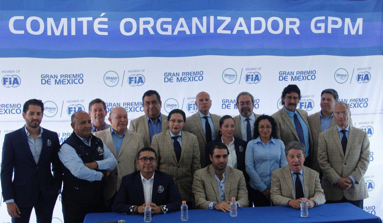 Se presentó el Comité Organizador para el Gran Premio de México 2019