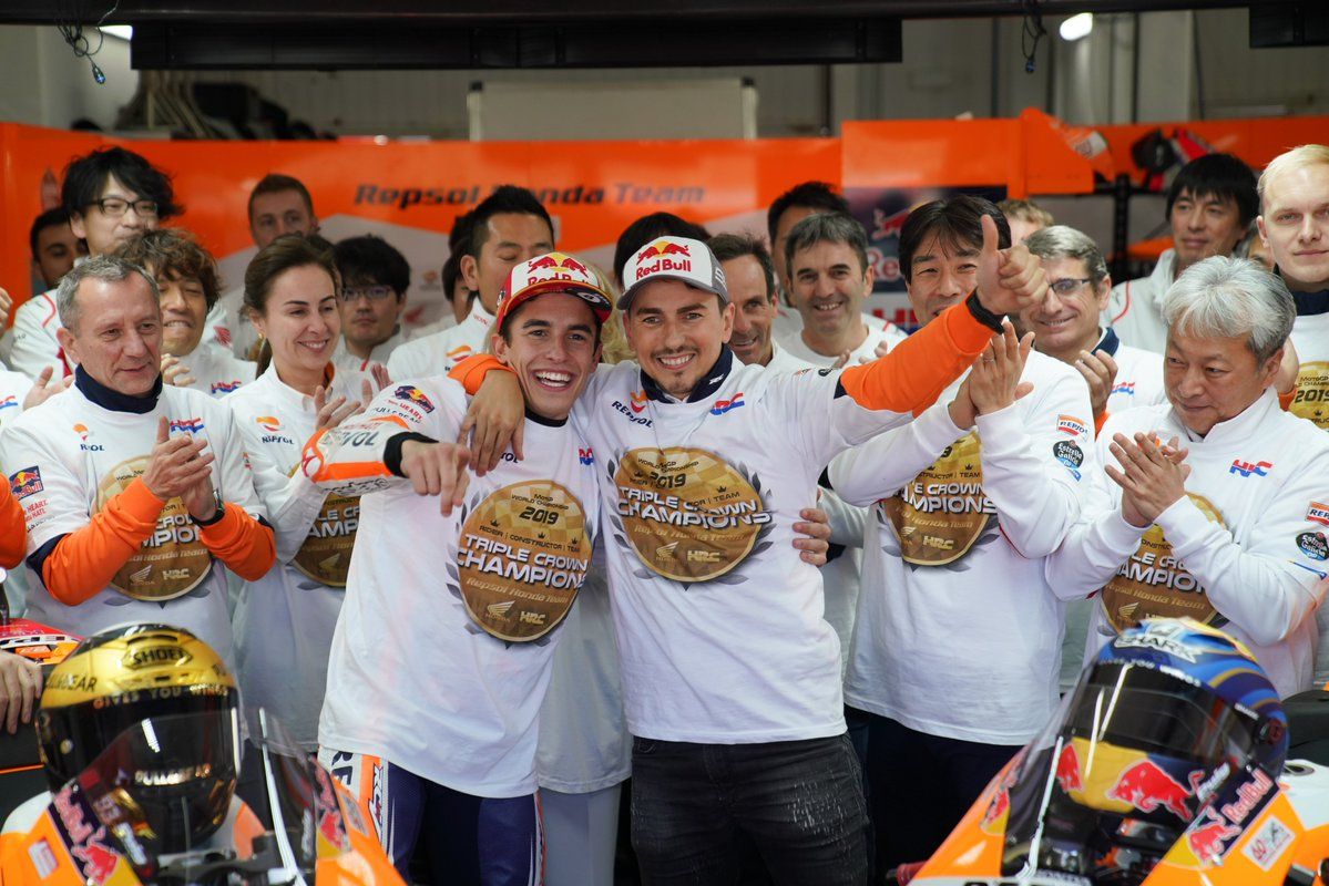 Triunfo de Marc Márquez en el GP de la Comunitat Valenciana de MotoGP