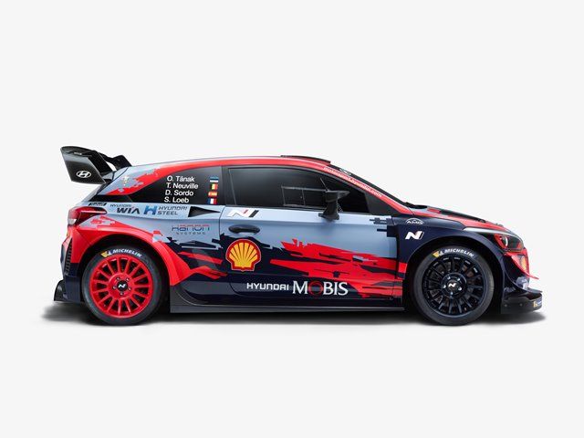 Hyundai presenta el nuevo y evolucionado i20 WRC 2020