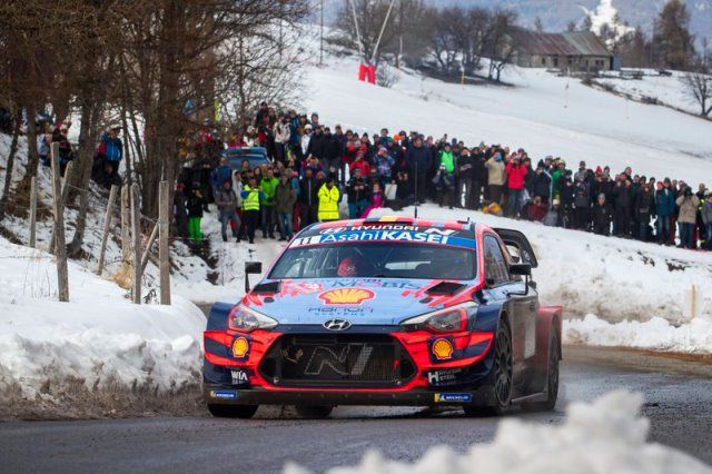 Thierry Neuville y Hyundai se llevan el Rally de Montecarlo 2020