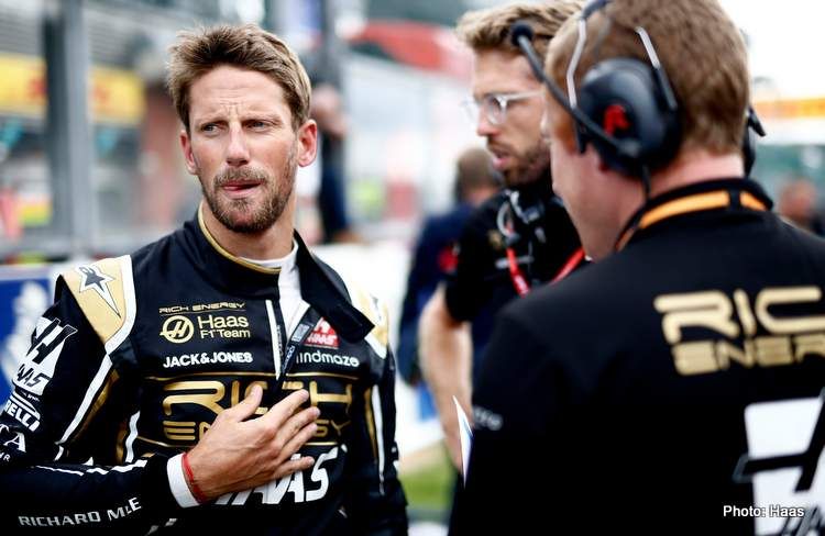 Romain Grosjean habló sobre las criticas que recibe por estar en la F1