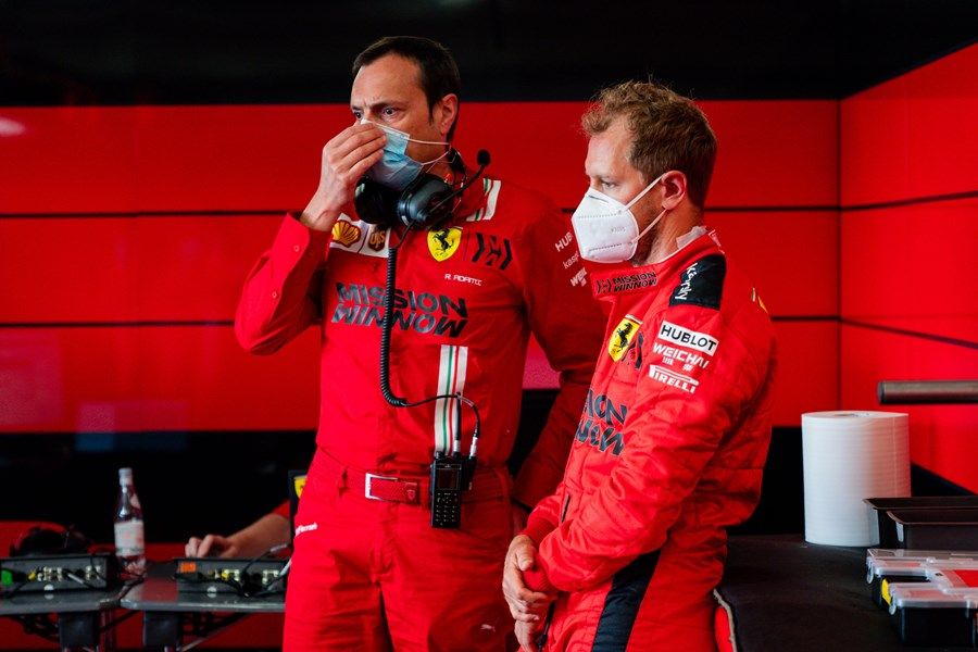 Sebastian Vettel: “Tenemos que ser realistas en cuanto al orden visto en los test”