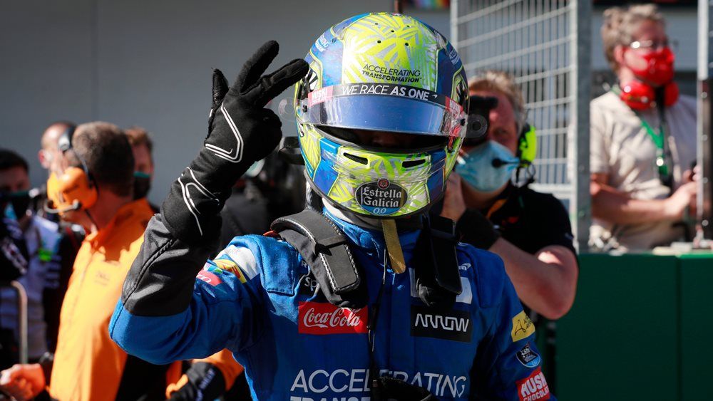 Lando Norris consigue su primero podio en F1: “Estoy sin palabras”