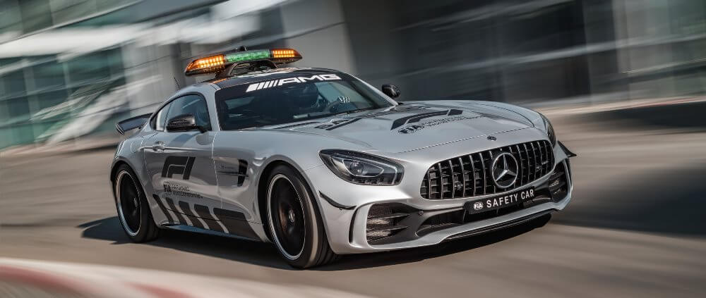 El coche de seguridad se tiñe de rojo en Mugello como tributo a la Scuderia Ferrari