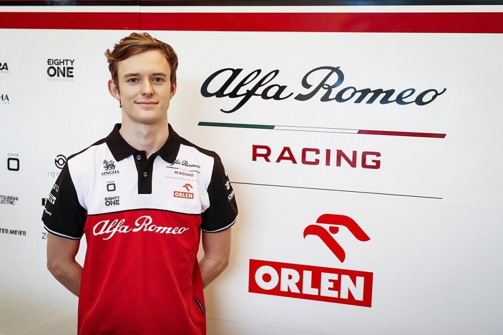 Callum Ilott disputará los Libres 1 del Gran Premio de Portugal con Alfa Romeo