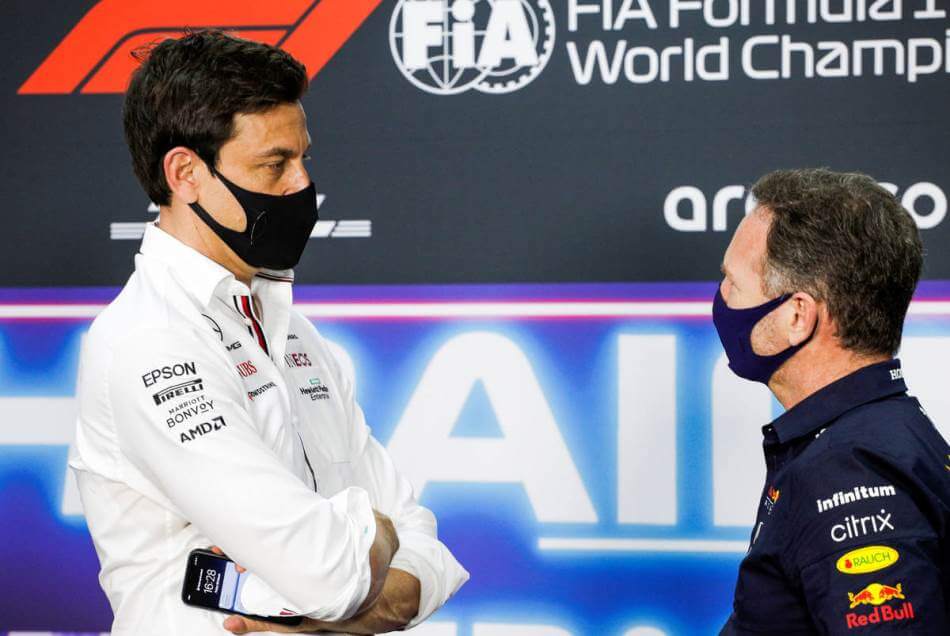 Christian Horner sobre su relación con Wolff: “No necesito irme a cenar con Toto o besarle el culo”