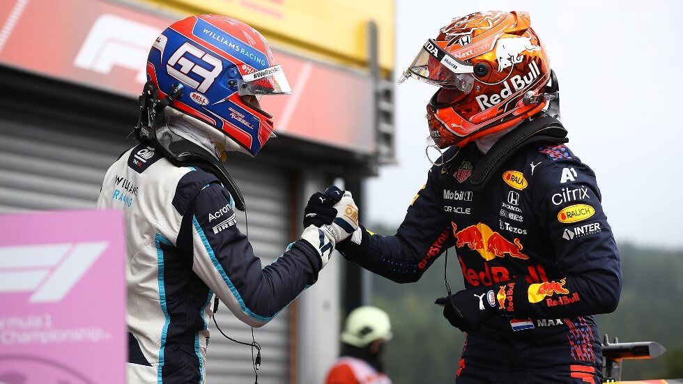 Russell es un piloto muy bueno, pero el monoplaza de Williams no es tan malo como algunos creen: Verstappen