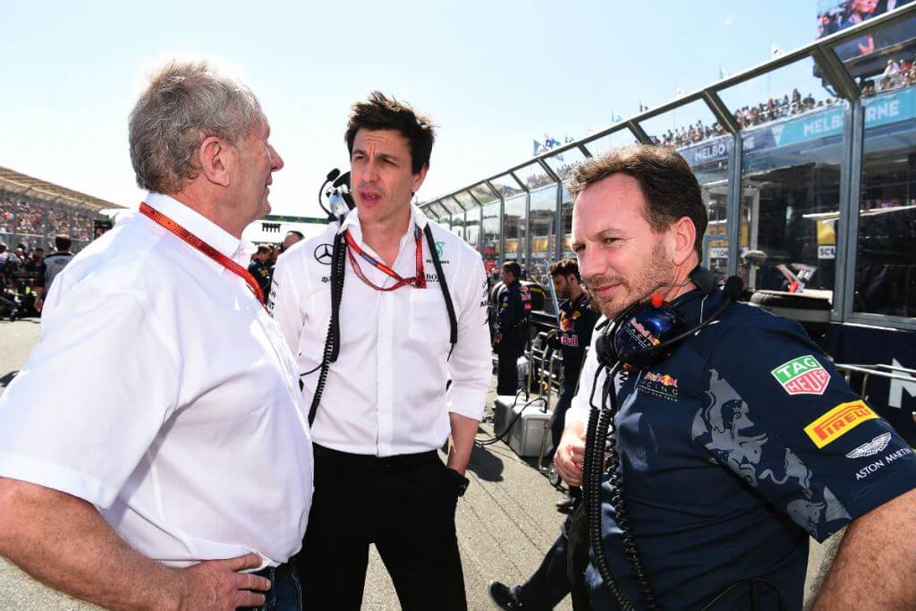 Marko y Horner decepcionados por la actitud de Mercedes: “Si pierdes tienes que aceptarlo”