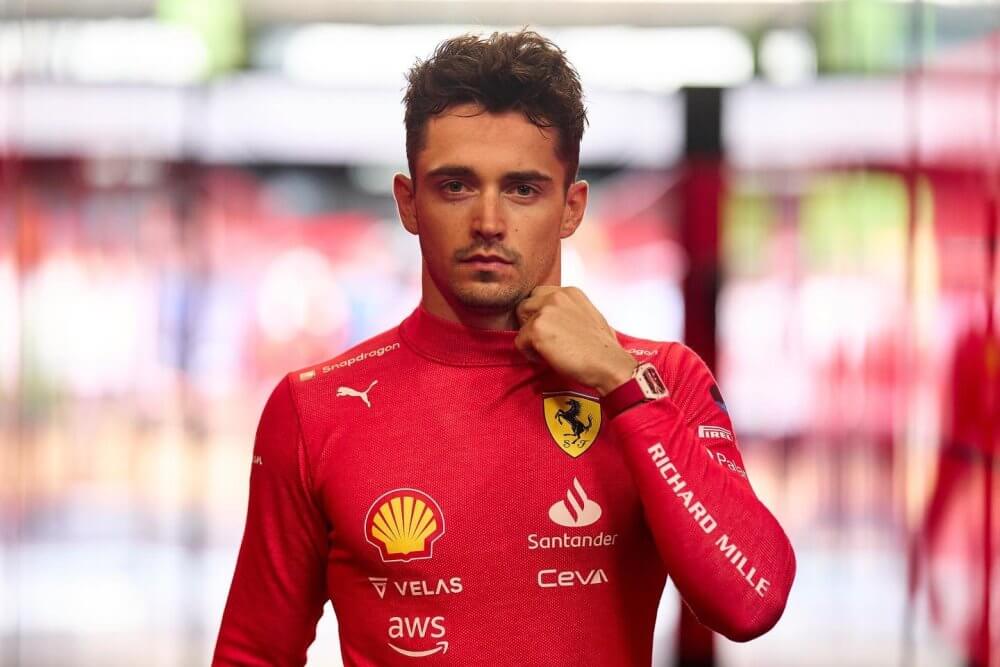 Leclerc, 3° en clasificación: “No merecía la Pole, pero estoy contento por Sainz”