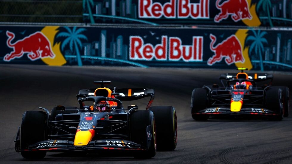 Red Bull presentó algunas opciones del posible diseño que llevará el RB19 para el GP Miami