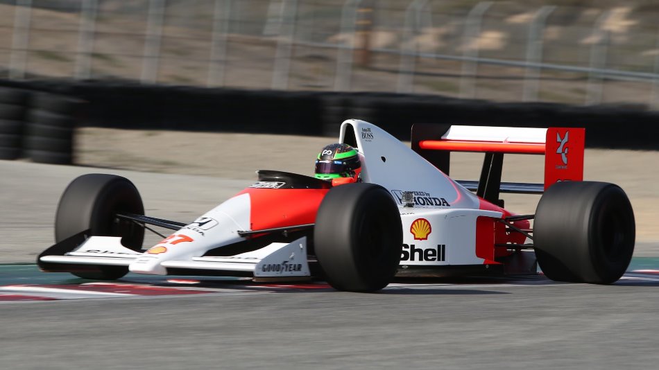 VIDEO: Patricio O’Ward se puso a los mandos del McLaren MP4/5B de Ayrton Senna