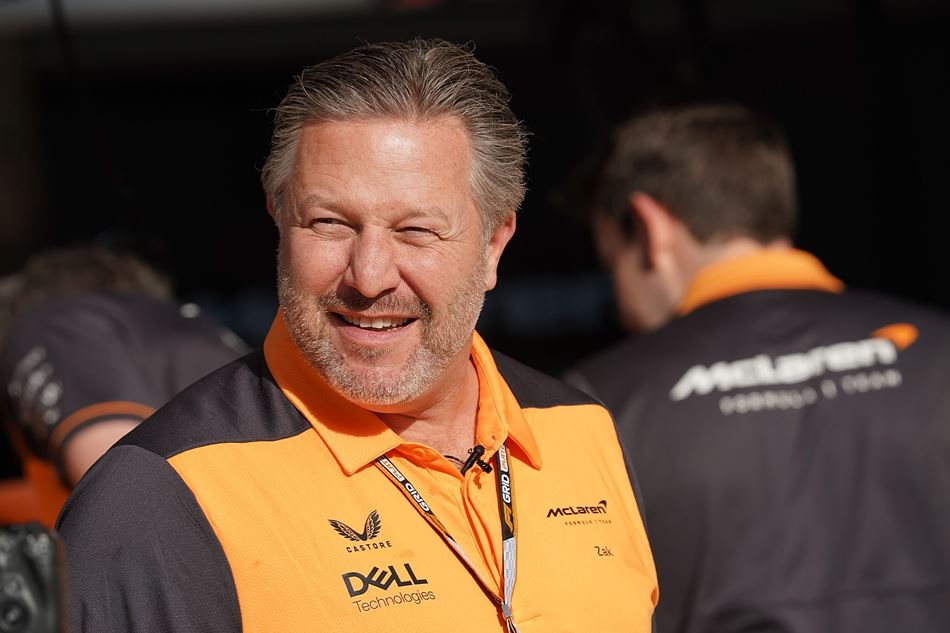 Zak Brown asegura que McLaren estará por delante en Jeddah