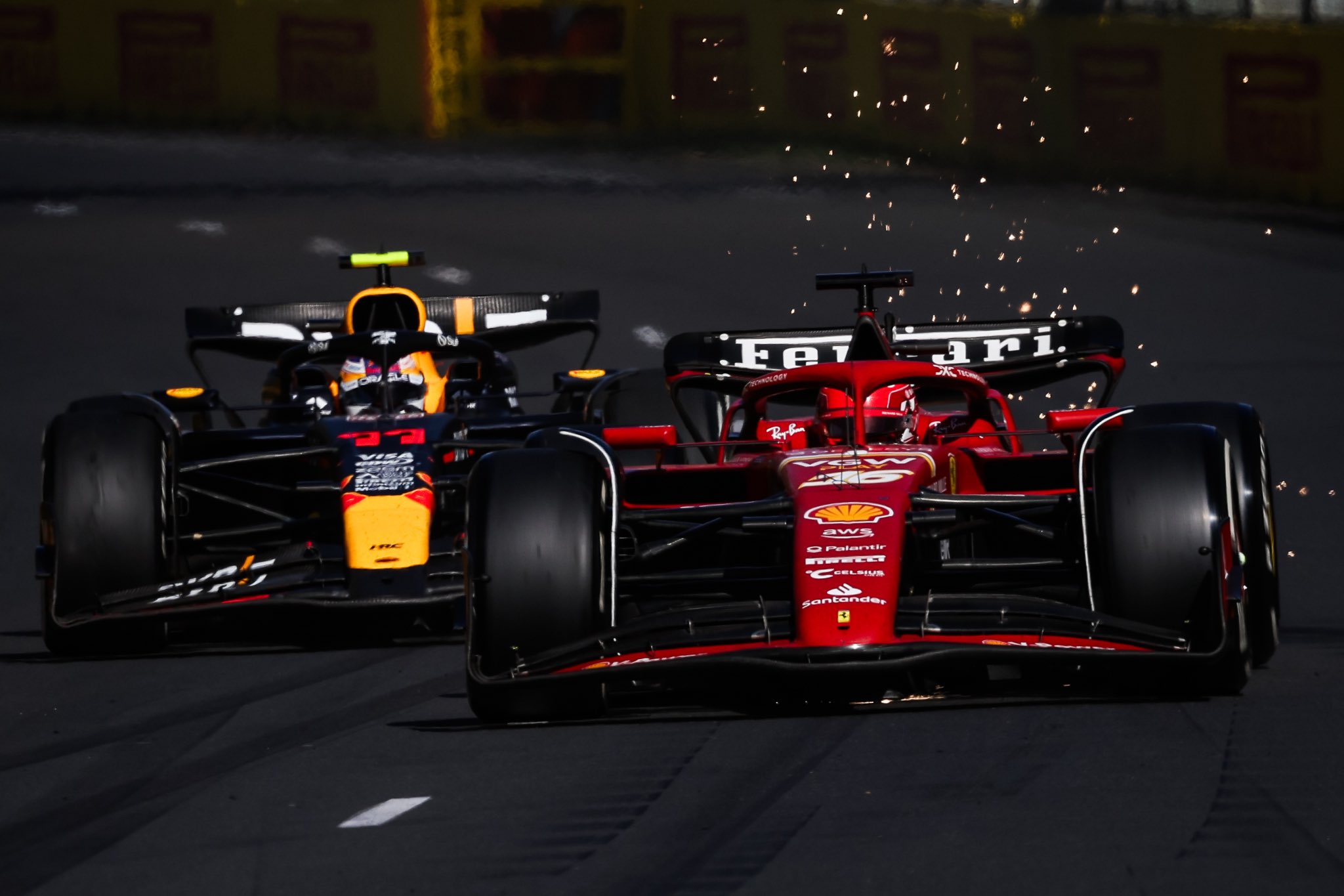 Red Bull admite la superioridad de Ferrari en la ‘gestión de neumáticos’