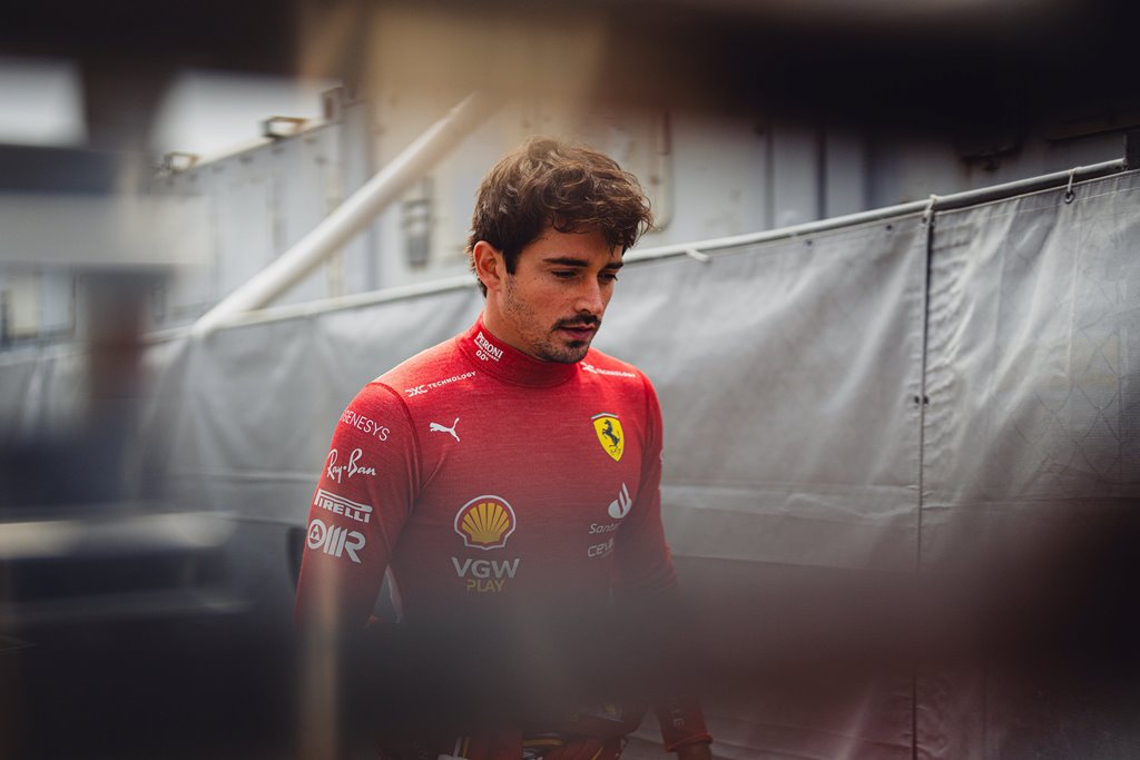 Leclerc no se lo cree: “No pensé estar en el podio en un fin de semana tan desastroso”