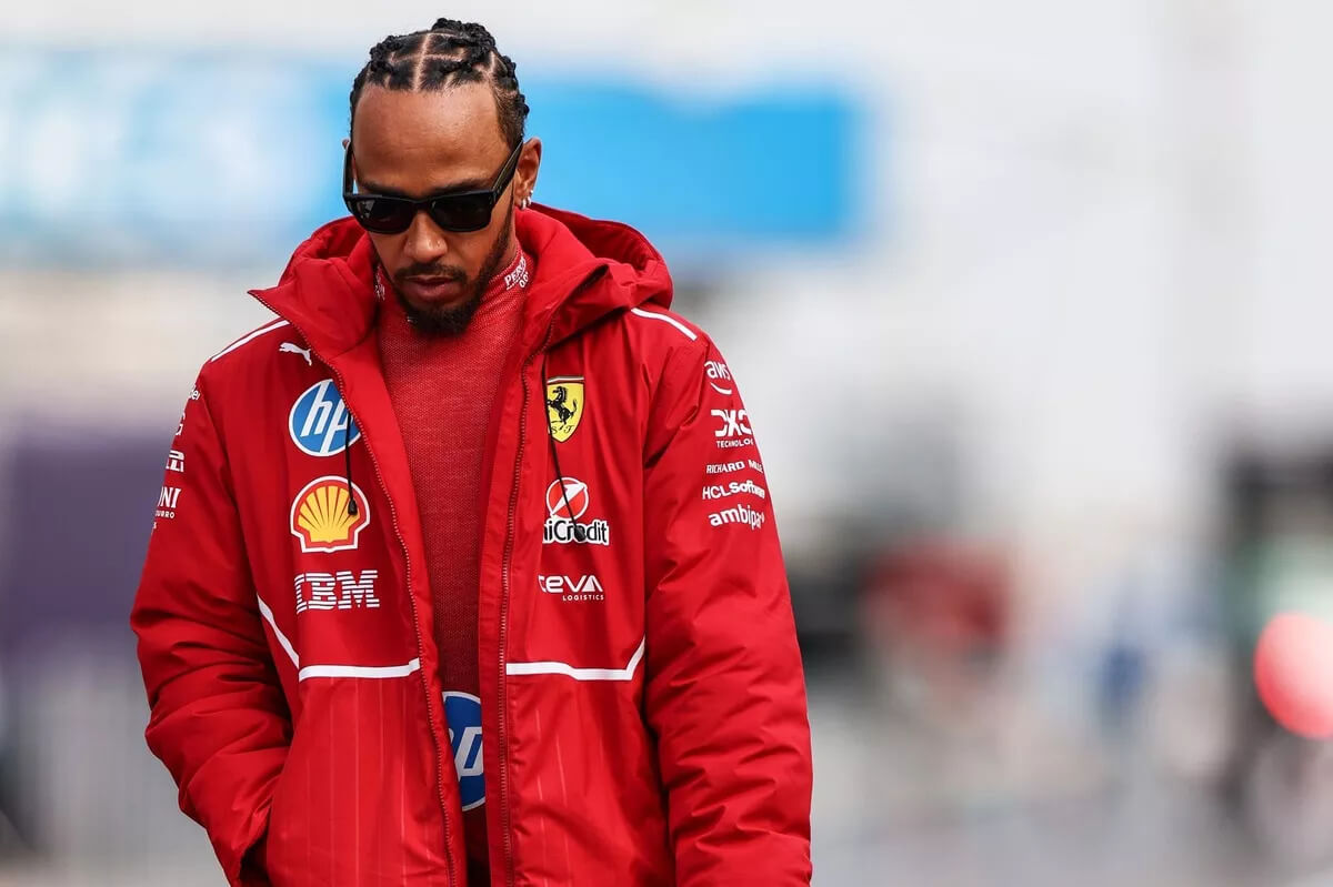 Lewis Hamilton, positivo: “Es una sensación increíble estar aquí con Ferrari”